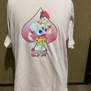 Hypland x Hunter x Hunter Hisoka Pink T-Shirt